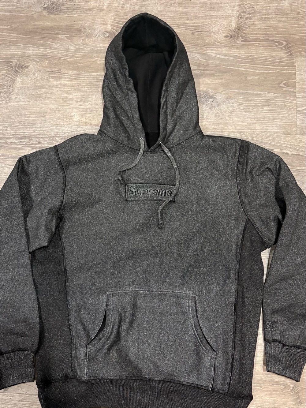 Supreme x MM6 Men's Black Pullover Hoodie
